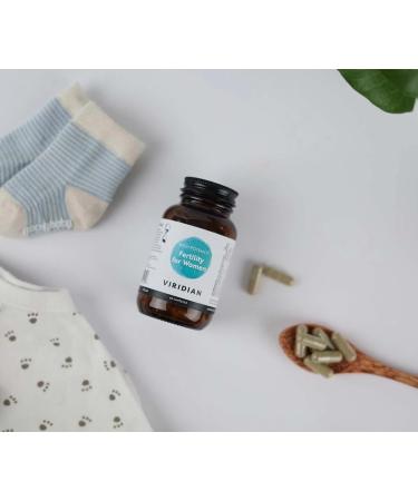Viridian - Fertility for Women - 60 Caps | Pro-Conception Support | High-Potency Formula with 18 Essential Nutrients | Vegan | No Fillers Binders Or Artificial Additives | Nutritionist Formulated - Buy Online on GoSupps.com
