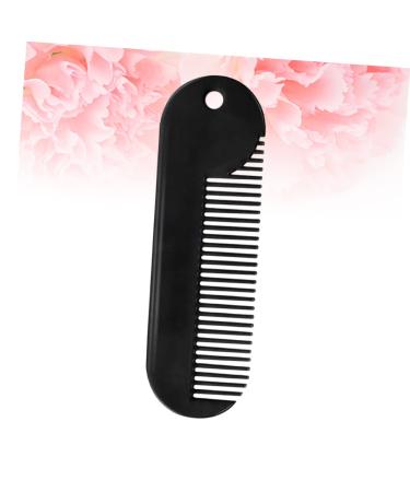 Doitool Black Pocket Comb for Men - Robust Hair Styling & Mustache Grooming | Mini Travel Comb for Hair & Beard - Buy Online on GoSupps.com
