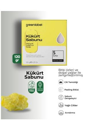Buy Sulfur Soap - Natural Sebum Balancer 120g | International Shipping Available - Buy Online on GoSupps.com