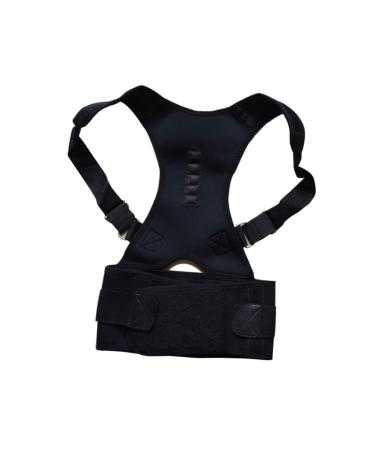 FOMIYES Posture Corrector for Women Pearlescent Braces Posture for Women Shoulder Brackets Blush Makeup Posture Brace Mens Brackets Posture Belt Wear Miss Adjustable Plate M Black