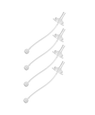 Ibasenice Baby bottle 8 STK Water Spread Baby Silicone Sucker Sucker Sucker Sucker of the Baby Bottle Feeding.Kettle heat -resistant bottle child pebbles transparentx2stk 1 piece (1 Pack)