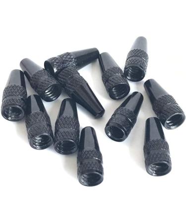 iFlyMars 12 French Style Valve Cap - Anodized Presta Valve Caps for Bikes - Corrosion Resistant - Black - Buy Online on GoSupps.com