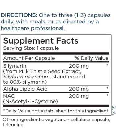 Metabolic Maintenance Metabolic Detox - Liver Cleanse Supplement (60 Capsules) - Milk Thistle, Silymarin, Alpha Lipoic Acid, NAC - Supports Glutathione Production - Buy Online on GoSupps.com