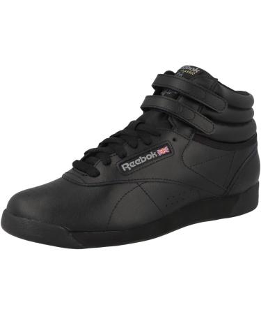 Reebok Women's Freestyle Hi High-Top Sneakers - Black - Size 41 EU | International Shipping Available - Buy Online on GoSupps.com