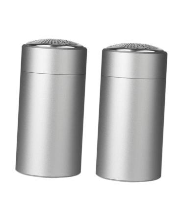 minkissy 2 Sets Car Shaver Man Aluminum Alloy Razor Portable