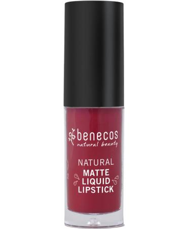 benecos Matte Liquid Lipstick bloody berry (2 x 5 ml)