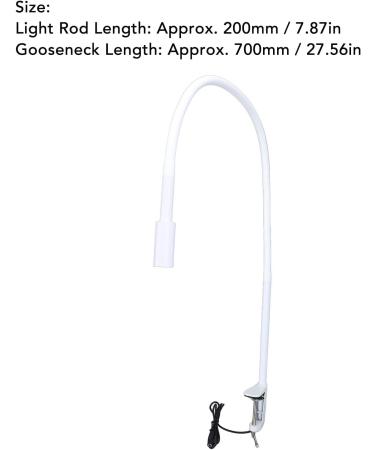 Marhynchus LED Eyelash Extension Lamp - Gooseneck LED Floor Light for Skincare & Lashes - US Plug 100-240V - Buy Online on GoSupps.com