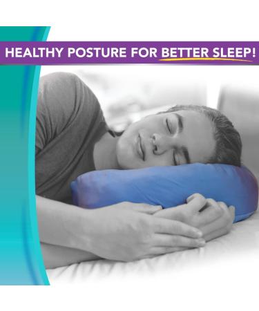 Dr. Cole Memory Foam Side Sleeper Pro Pillow - Contour Body Support for Neck, Shoulder, and Back Pain Relief - Buy Online on GoSupps.com