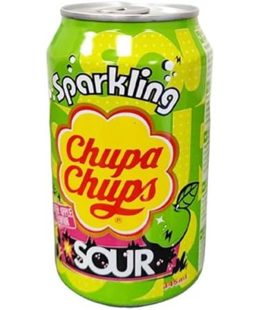  Italian Gourmet E.R. 24 x Chupa Chups - Sparkling Sour Green Apple Dressing Cabinet - 345ml + Italian Gourmet Polpa 400g - Buy Online on GoSupps.com