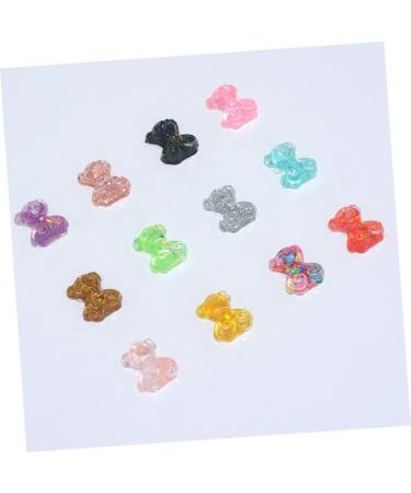 Abaodam 100pcs Nails D Accessories Manicure Small Jewelry Candy Decor Resin Design Bears Little Cartoon - Buy Online on GoSupps.com