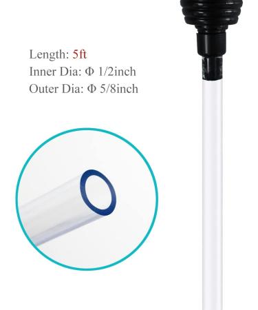 Efficient Laifoo Aquarium Siphon Vacuum Cleaner | Ideal for Fish Tank Gravel & Sand Cleaning - Buy Online on GoSupps.com