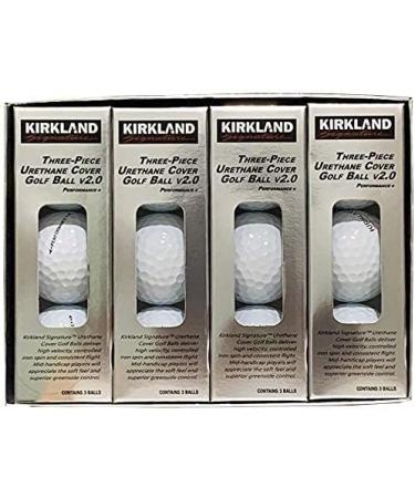 Kirkland Signature White 24-Piece Urethane Cover Golf Balls Set - Buy Online on GoSupps.com