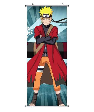 CosplayStudio Large Naruto Roll Picture / Kakemono Fabric Poster 100 x 40 cm Motif: Naruto Uzumaki.