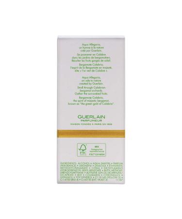 Guerlain Aqua Allegoria Bergamote Calabria Eau De Toilette Spray Unisex 4.2 Ounce 4.2 Fl Oz (Pack of 1) - Buy Online on GoSupps.com