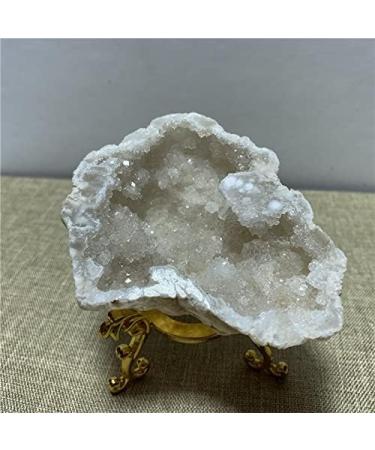 Crystals Stones Raw Irregular Natural Stone White Agate Slice Quartz Minerals (Color : 6-8CM) HOMEZHOU (Color : 6-8cm) - Buy Online on GoSupps.com