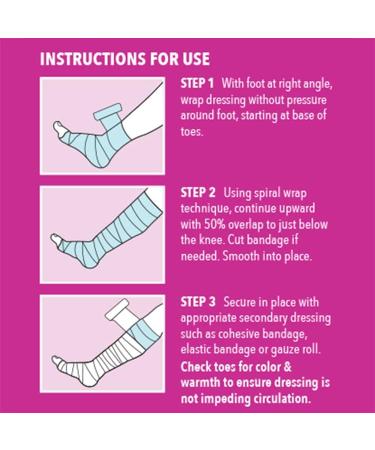 Buy UnnaRite Unna Boot Bandage with Zinc Oxide & Calamine - 4" x 10 Yards | International Shipping Available - Buy Online on GoSupps.com