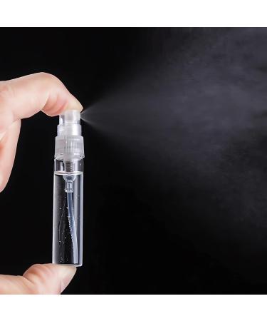 Buy Travel Spray Bottle Pack of 20 Glass Fine Mist Refillable Perfume Bottles Portable 5ml Atomizer for Liquid & Makeup Ideal for Travel & Samples - Buy Online on GoSupps.com