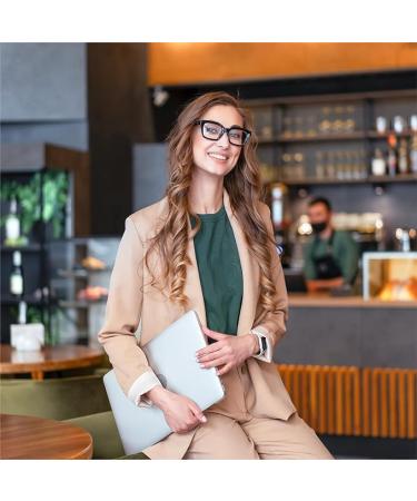 Shop Retro Spring Hinge Women's Blue Light Blocking Reading Glasses - Floral Pink & Tortoise - 2.5x Square Readers for Men & Women - Buy Online on GoSupps.com