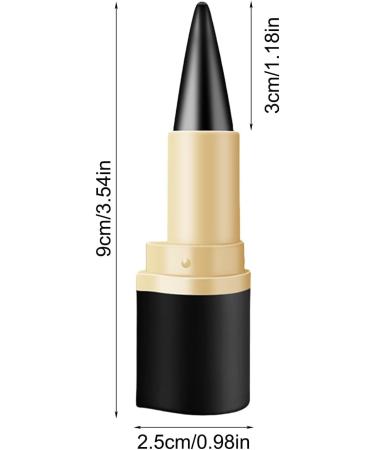  Nybhyjka 4 x Black Natural Cream Eyeliner Gel Eyeliner Waterproof and Stain Resistant Gel Eyeliner Suitable for Daily Makeup or Party Gel Eyeliner Stain-Proof - Buy Online on GoSupps.com