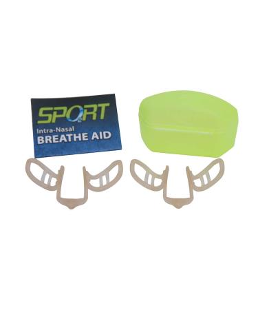 SleepRight Sport Intra-Nasal Breathe Aids: Nasal Dilator for Athletes (2-Pack) - Buy Online on GoSupps.com