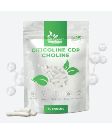 RP Citicolin |CDP cholin |250mg |60 capsules |Made in ISO-licensed facilitiesGMO-free gluten-free milk-free and free of allergens