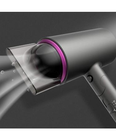 Hair Dryer Professional Ionic Hairdryer 1400W Blow Dryers 3 Heat Low Noise DC Motor with Hair Nozzle and Adapter Folding Hairdryer Powerful Hair Dryer Portable Travel Fast Drying Hair Lightweight - Buy Online on GoSupps.com