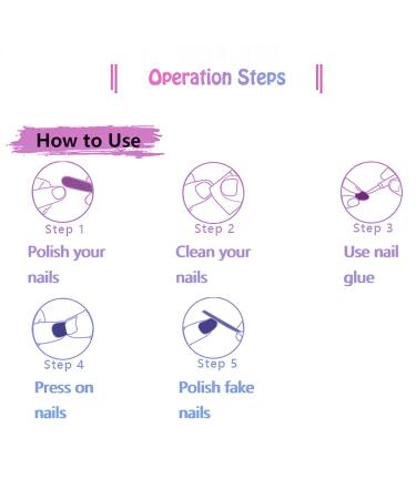 Shop French Tip Press On Nails - Medium Black Glitter Coffin Nails for Weddings & Birthdays | 26 Piece Set - Buy Online on GoSupps.com