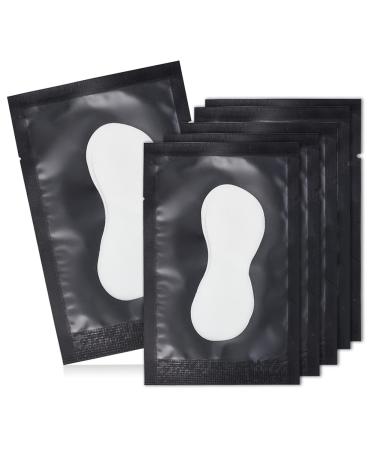 Lunamoon eye pads for eyelash extension eyelashes pads eyelash extension pad eyelash pad eyelashes pad eyelash lifting pad eye gel patch for eyelash extensions 50 pair (gourd black)