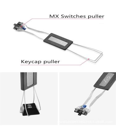 Hundor 2 in 1 Key Switch Puller & Key Cap Puller - Mechanical Keyboard Removal Tool for Easy Switch Replacement | International Shipping Available - Buy Online on GoSupps.com