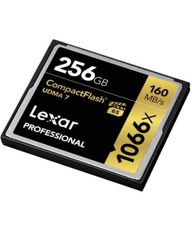 Lexar Professional 1066x 256GB CompactFlash Card | Up to 160MB/s Read | Ideal for Professional Photographers and Videographers - Buy Online on GoSupps.com