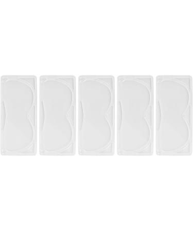 Transparent Eye Mask Mold - 5pcs Reusable Eye Patch Tray for DIY - Portable Eye Pad Tray for Professional Quality Results - Buy Online on GoSupps.com