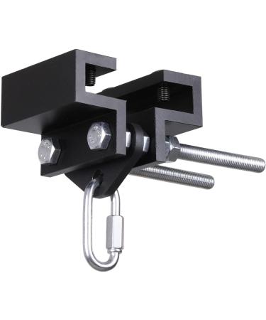 Vanroug Robust Steel Beam Clamp | Heavy Pocket Bracket for Muay Thai MMA Training Gymnastics Climbing | 227 kg Load Capacity - Buy Online on GoSupps.com