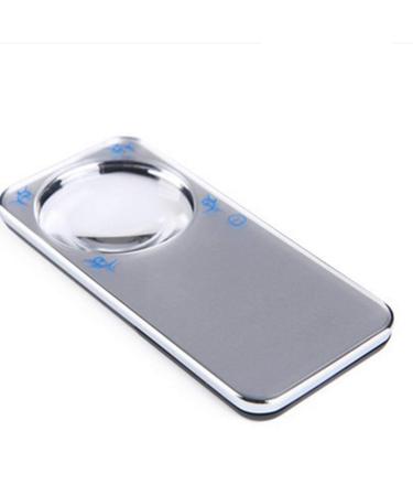 Portable 20x HD High Power Optical Lens with LED Light Magnifier Good Times