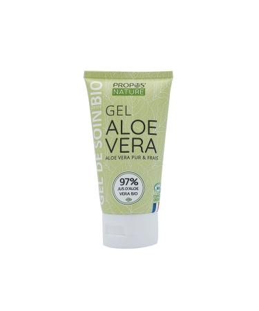Organic Aloe Vera Gel - 97% Fresh Aloe Vera Juice - Cosmetics - 100 ml Propos'Nature