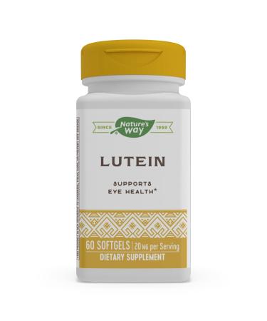 Nature's Way Lutein 20 mg 60 Softgels