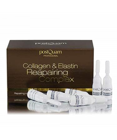 POSTQUAM Bio Shock Collagen & Elastin Repair Ampoules 12x3ml - Nourishing Facial Treatment for All Skin Types - International Shipping Available - Buy Online on GoSupps.com