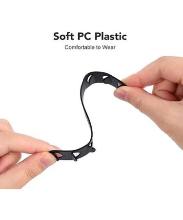 10-Piece Black Mask Extension & Anti-Straying Ear Protection | Decompression Holders & Ear Grips Accessories - Buy Online on GoSupps.com