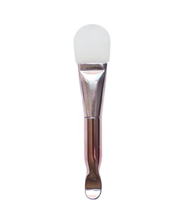 Mud Applicator Tool Clay Brush Charcoal Masque Brush Soft Fiber Facial Brush Mud Applicator Brushes Ensuring Face Beauty Tools With Cosmetic Scoops For Applying Facial Rose Gold