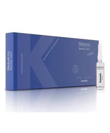 Salerm Cosmetics Keratin Shot KERAMIX Vials -Option 12 Vials