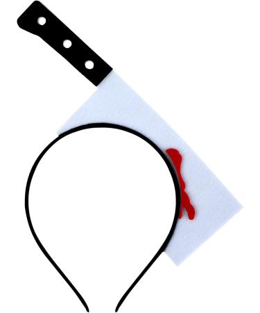 Sibba Halloween Knife Hair Hoop Cosplay Headband Knife Hair band Hair Accessories for Halloween Decorations Party Supplies(Knife) - Buy Online on GoSupps.com