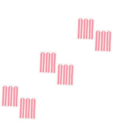 FRCOLOR 18 Pairs Eyelash Extension False Eyelashes False Lashes Lash Kit Fake Lashes Silicone for Lifting Eyelashes Lash Lift Rods Eyelashes Lifting Pads Lash Lift Pads Bar Pink 6.00X0.60X0.10CMx3pcs