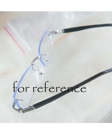 CELIKA Replacement Nose Bridge for Rimless Glasses | Metal Eyeglasses Accessories - Silver 1 Piece - Buy Online on GoSupps.com