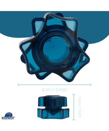 Bluewell Pill Crusher - Fine Powder Grinder for Kids & Pets Ideal for Elderly with Easy Swallowing Cup & Storage Compartment - Buy Online on GoSupps.com