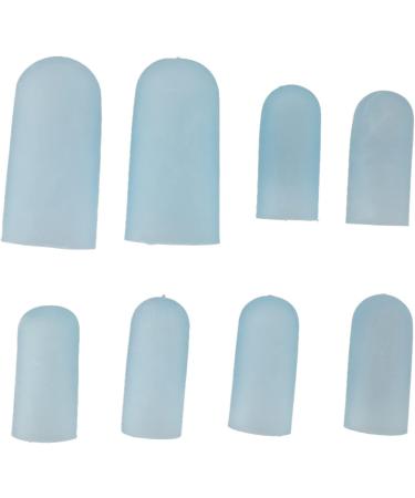 High-Quality Hammer Toe Covers - Silicone 4 Pairs Breathable Ventilation Large Toe Caps for Corns & Blisters Relief - Buy Online on GoSupps.com