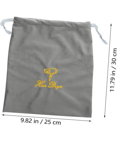 PLAFOPE Hair Dryer Bag 4pcs Hair Dryer Storage Bag Travel Hair Dryer Hair Drawstring Hair Dryer Bags Classic Organizer - Buy Online on GoSupps.com