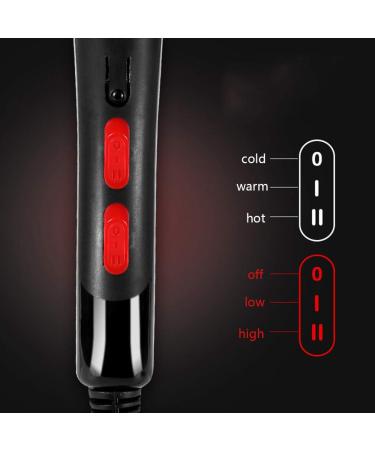 2000W Pro Hair Dryer with Nozzle Ionic Powerful Salon Blow Dryer AC Motor Fast Drying Hairdryer with 2 Speed and 3 Heat Settings Protect Hair for Hairstylist Dresser Home Men Women Home Salon small - Buy Online on GoSupps.com
