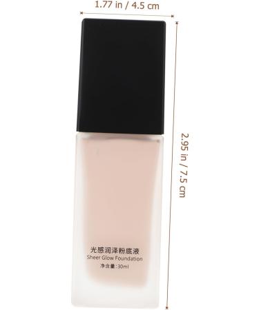 Gogogmee Liquid Foundation Concealer Liquid Makeup Foundation Fluid Waterproof Foundation Black Glass - Buy Online on GoSupps.com