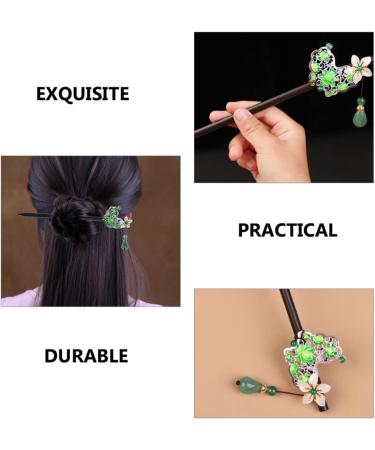 Hairpin Slick Stick for Hair Womens Hair Accessories Hair Styling Accessories Hair Chopsticks for Women Hair Slick Stick Chopsticks for Hair Glass Bun Miss Modeling - Buy Online on GoSupps.com