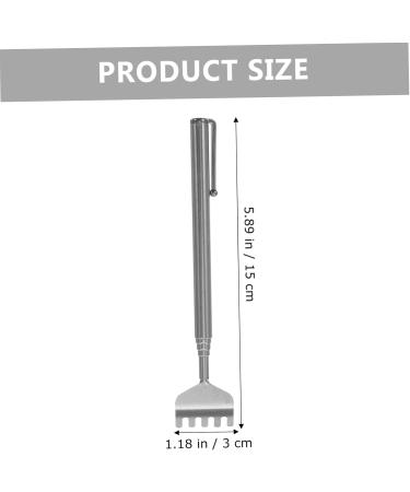 Beavorty 16 stk Extendable Back Scratcher - Manual Neck Tool for Itching Relief & Massage | Stainless Steel Scraping Tool - Buy Online on GoSupps.com