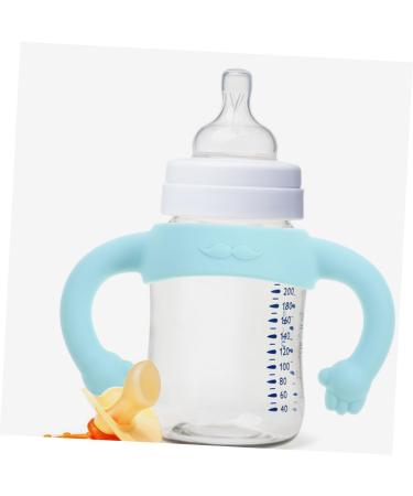 Toyvian 8 Pcs Bottle Handle Milk Bottle Accessories Bottle Grip Silicone Bottle Grip Bottle Grip Milk Bottle Grips Wide Mouth Silicone Soft 14.00X5.00X5.00CMx4pcs Sky-bluex4pcs - Buy Online on GoSupps.com
